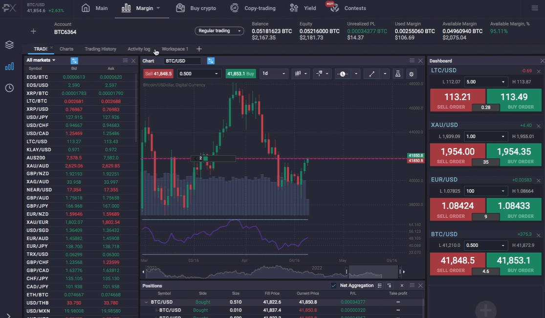 Explore the Features and Benefits of PrimeXBT Website 6